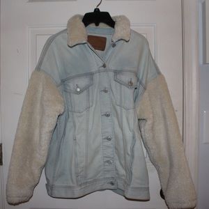 Sherpa Jean Jacket